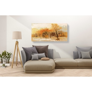 Wall art print and canvas. Lucas, Forest I