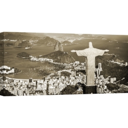 Wall art print and canvas. Overlooking Rio de Janeiro, Brazil