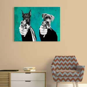 Wall art print, canvas, poster.  VizLab, Reservoir Dogs (Pop)