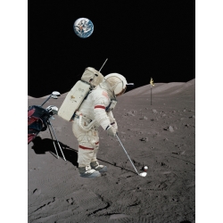 Cuadros en lienzo y posters.  Astrolabs, Lunar Golf (NASA)