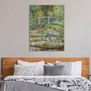 Wall art print, canvas, poster. Claude Monet, The Water-Lily Pond