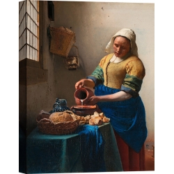 Jan Vermeer Premium-Poster Das Milchmädchen