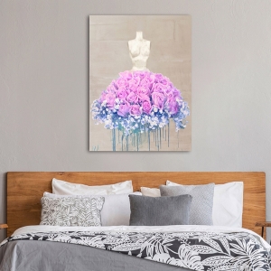 Wall art print, canvas, poster. Kelly Parr, Dressed in Flowers II