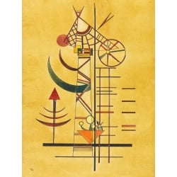 Quadro, stampa su tela. Wassily Kandinsky, Curved Tips