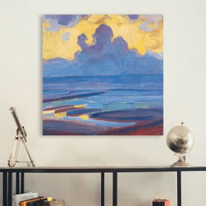Tableau Piet Mondrian, Au bord de la mer. Toile, affiche, poster