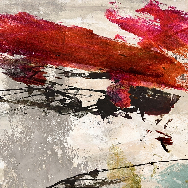 Cuadro abstracto moderno en lienzo. Jim Stone, Colors Rumbling I