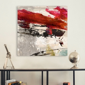 Cuadro abstracto moderno en lienzo. Jim Stone, Colors Rumbling I
