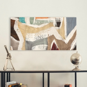 Quadro astratto moderno su tela. Anne Munson, Comfort Zone Variation