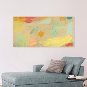 Abstract wall art print and canvas. Chaz Olin, Scribbles