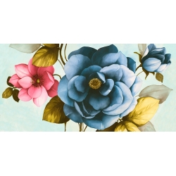 Tableau fleurs modernes sur toile. Rei Keiko, Azaleas Iii