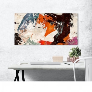 Modern abstract wall art print and canvas. Jim Stone, Colors Dancing