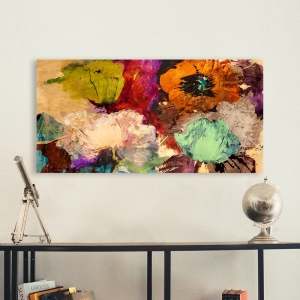 Wall art print and canvas. Jim Stone, Floating Flowers (detail)