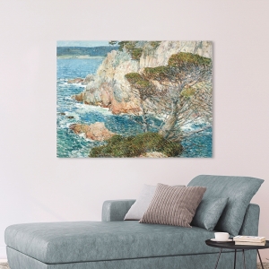 Kunstdruck und Leinwandbilder Childe Hassam, Point Lobos, Carmel