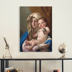 Cuadro religioso. Giovanni Battista Tiepolo, Virgen del jilguero