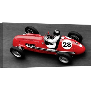 Quadro, stampa su tela. Peter Seyfferth, Automobili storiche, Grand Prix de Monaco