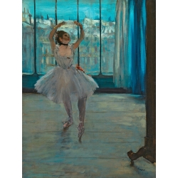 Tableau sur toile Edgar Degas, Danseuse posant pour un photographe