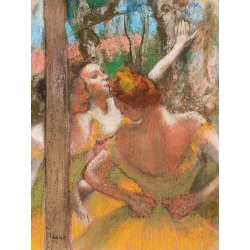 Quadro, stampa su tela Edgar Degas, Ballerine