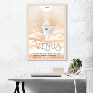 Hochwertige Leinwandbilder oder Poster NASA, Venus