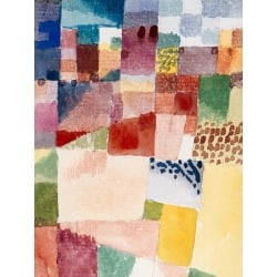 Kunstdruck und Leinwandbilder Paul Klee, Motif from Hammamet