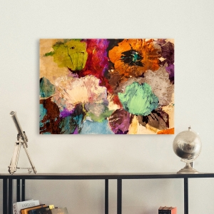 Blumenbilder Modern. Leinwandbilder. Jim Stone, Floating Flowers
