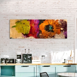 Wall art print and canvas. Jim Stone, Floating Flowers I