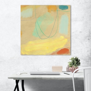 Abstract wall art print and canvas. Chaz Olin, Scribbles II