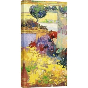 Wall art print and canvas. Luigi Florio, The color of the fields II