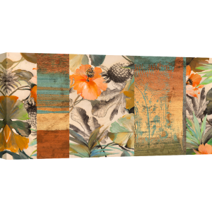 Cuadros de flores modernos en canvas. Eve C. Grant, Jungle II