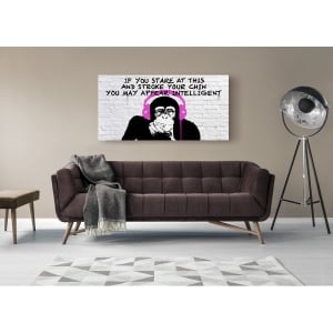 Wall art print and canvas. Masterfunk Collective, Stroke your Chin