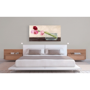 Wall art print and canvas. Shin Mills, Modern composition, Tulips