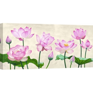 Cuadros de flores modernos en canvas. Shin Mills, Flores de loto
