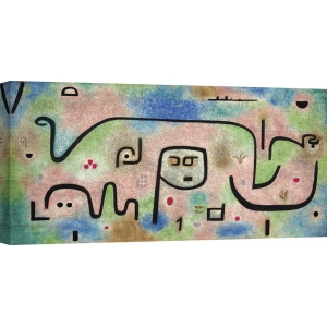Tableau sur toile. Paul Klee, Insula Dulcamara