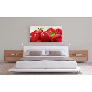Leinwandbilder für Küche. Remo Barbieri, Rote Äpfel