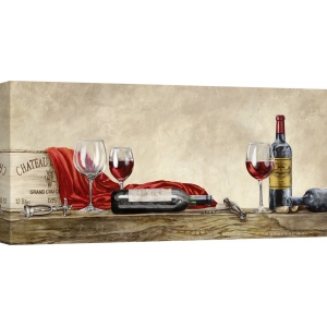 Leinwandbilder für Küche. Sandro Ferrari, Grand Cru Wines (detail)