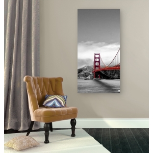 Wall art print and canvas. Golden Gate Bridge I, San Francisco