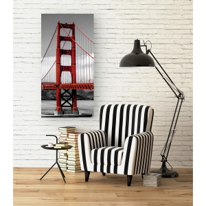 Quadro, stampa su tela. Pangea Images, Golden Gate Bridge II, San Francisco