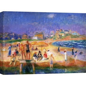 Wall art print and canvas. William James Glackens, Bass Rocks, Gloucester