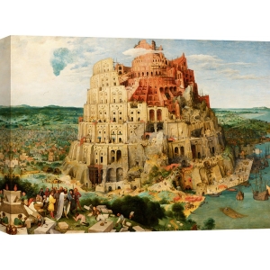 Leinwandbilder. Pieter Bruegel the Elder, Turmbau zu Babel