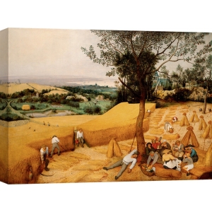 Leinwandbilder. Pieter Bruegel the Elder, Die Jahreszeiten: Kornernte