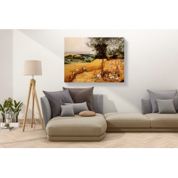 Wall art print and canvas. Bruegel the Elder, The Harvesters