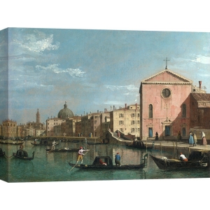 Cuadro en canvas. Follower of Canaletto, El Gran Canal, Venecia
