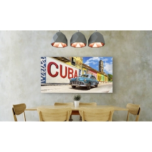Leinwandbilder. Pangea Images, Oldtimer und Wandbild, Kuba