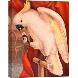 Wall art print and canvas. James Whitley Sayer, Great Sulphur-Crested Cockatoo