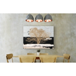 Wall art print and canvas. Alessio Aprile, Golden Tree