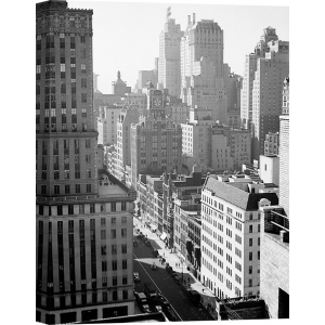 Cuadro en canvas, poster New York. Rascacielos en la ciudad