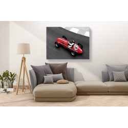 Wall art print and canvas. Peter Seyfferth, Historical race car at Grand Prix de Monaco