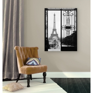Quadro, stampa su tela. La Torre Eiffel vista dal Trocadero, Parigi