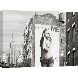 Quadro, stampa su tela. Julian Lauren, Billboards in Manhattan #2