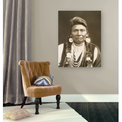 Wall art print and canvas. Chief Joseph, Nez Perce, 1900