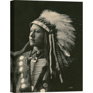 Leinwandbilder. Anonym, Indianer – John Hollow Horn Bear, Sioux, 1898